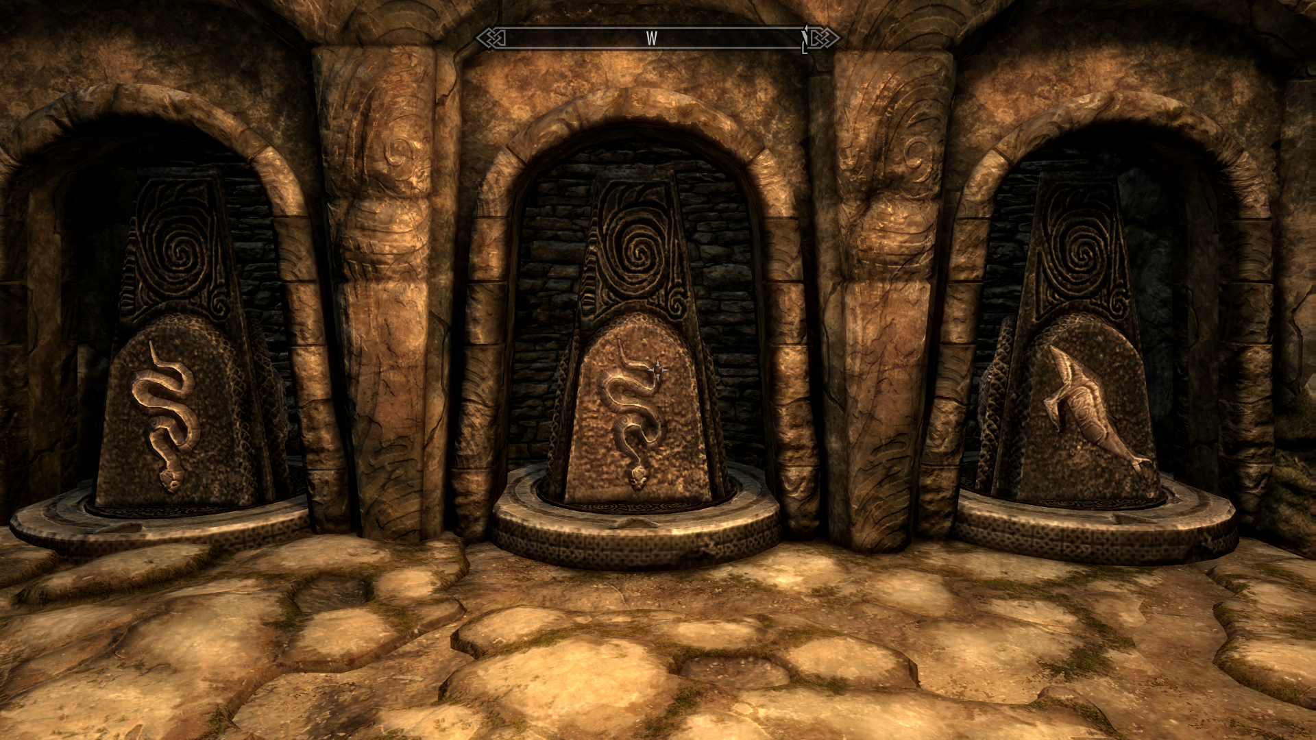 Skyrim Golden Claw quest door puzzle solution and walkthrough for the